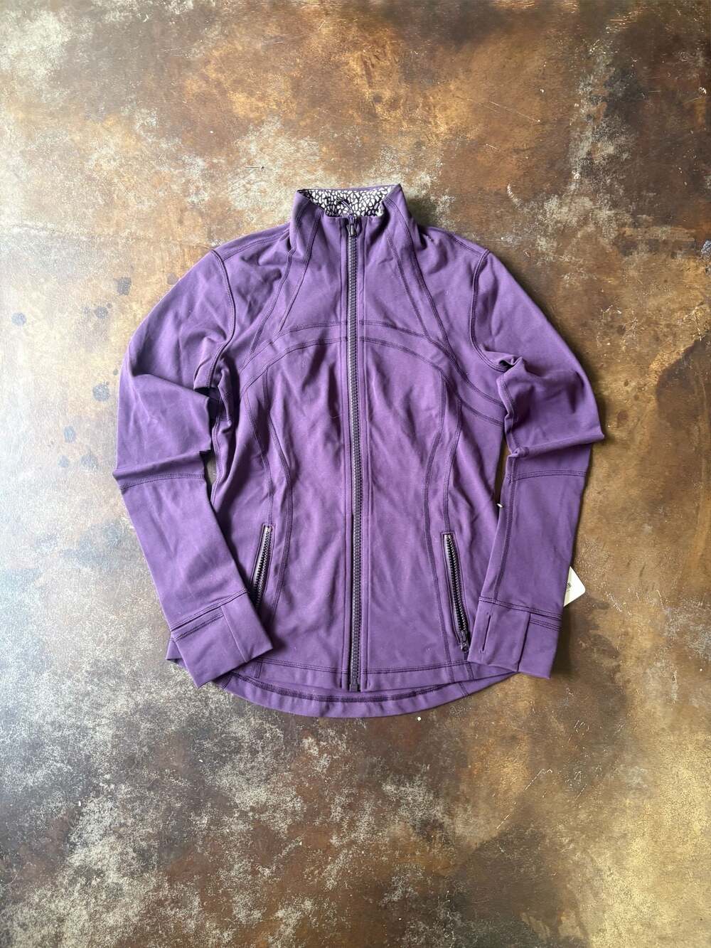 Lululemon Define Jacket Luon Zip Up Yoga Workout Jacket Purple Size 8